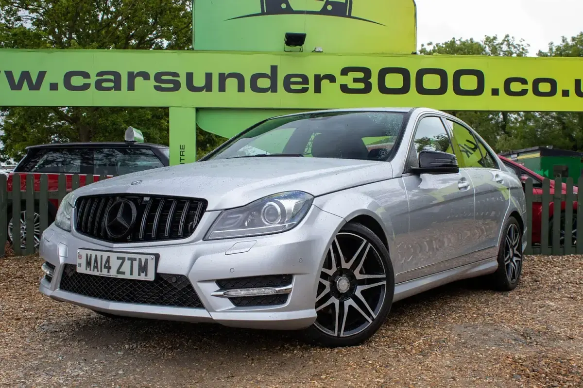Used Mercedes C220 AMG 2014 Silver Sedan