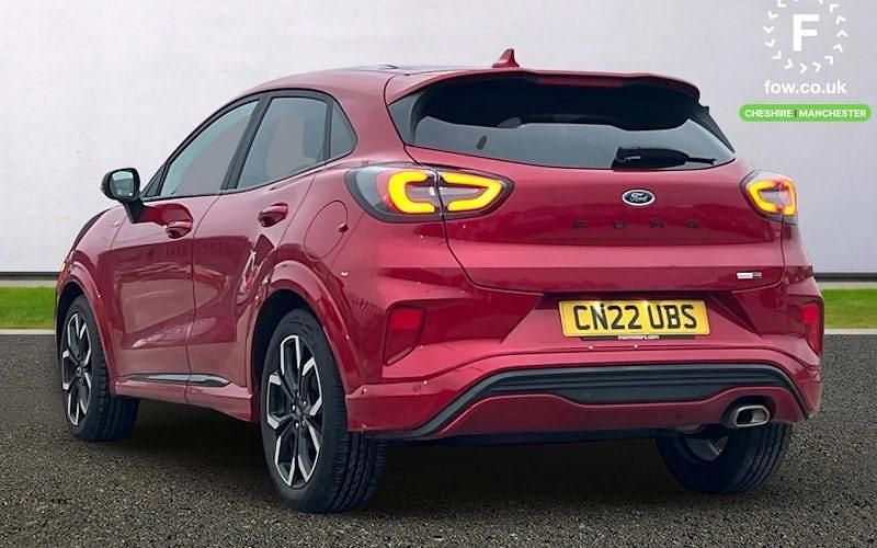 Used Ford Puma ST-Line X 125 HP (91 kW) 2022 Red Hatchback