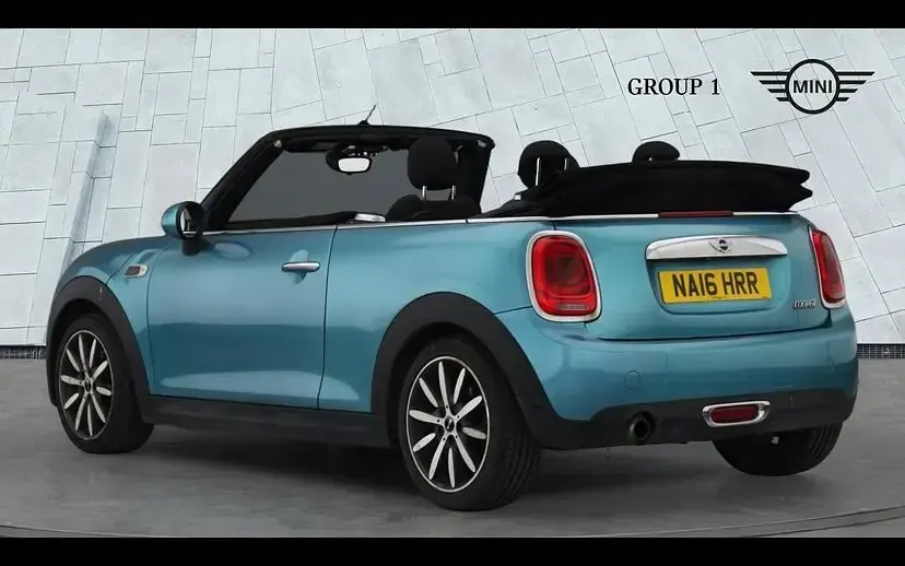 Used Mini Cooper Cabriolet 134 HP (98 kW) 2016 Blue Cabriolet