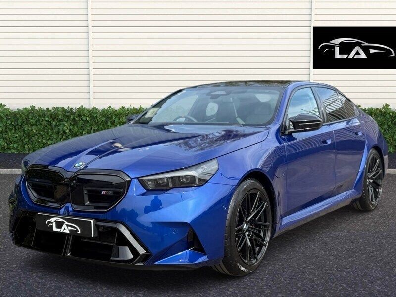 Blue New 2025 BMW M5 Comfort Edition Sedan | £109,995 - Image 1/4