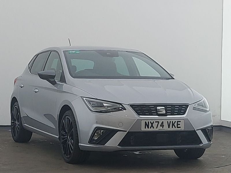 Silver Used 2024 Seat Ibiza XCELLENCE Lux Hatchback | £20,298 (Expensive) - Image 1/4