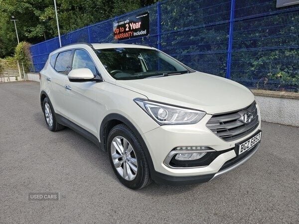 Beige Used 2016 Hyundai Santa Fe Premium SUV | £9,995 (Fair price) - Image 1/4