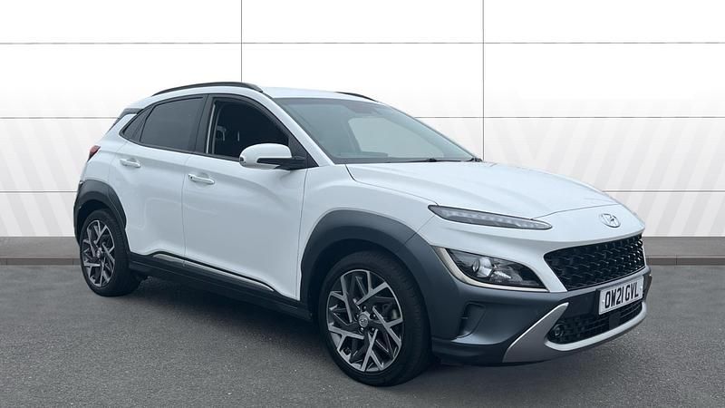 Used Hyundai Kona Premium 141 HP (103 kW) 2021 White SUV