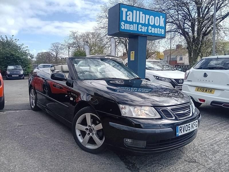 Used Saab 9-3 Cabriolet Vector 2005 Black Cabriolet