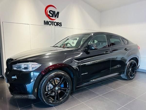 Black Used 2018 BMW X6 M Sport SUV | £21,995 (Fair price) - Image 1/4