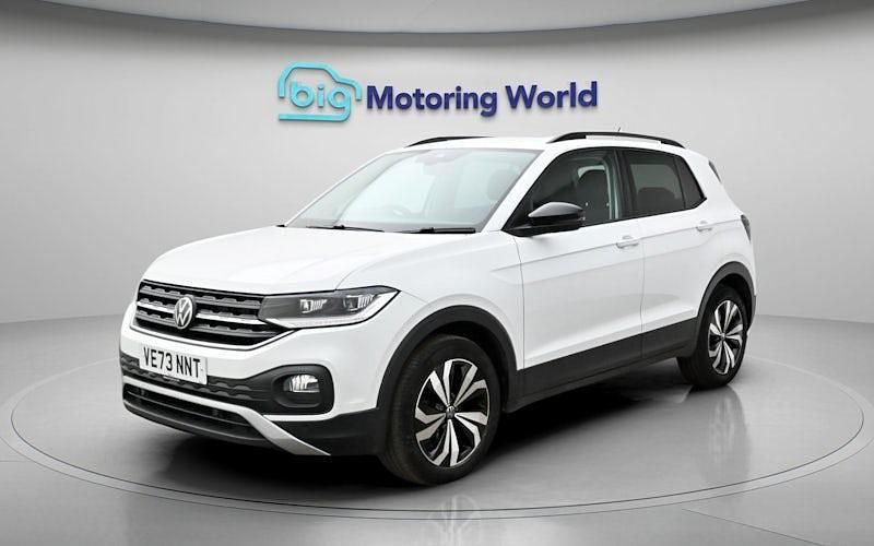 Used VW T-Cross Black Edition 110 HP (80 kW) 2024 White SUV