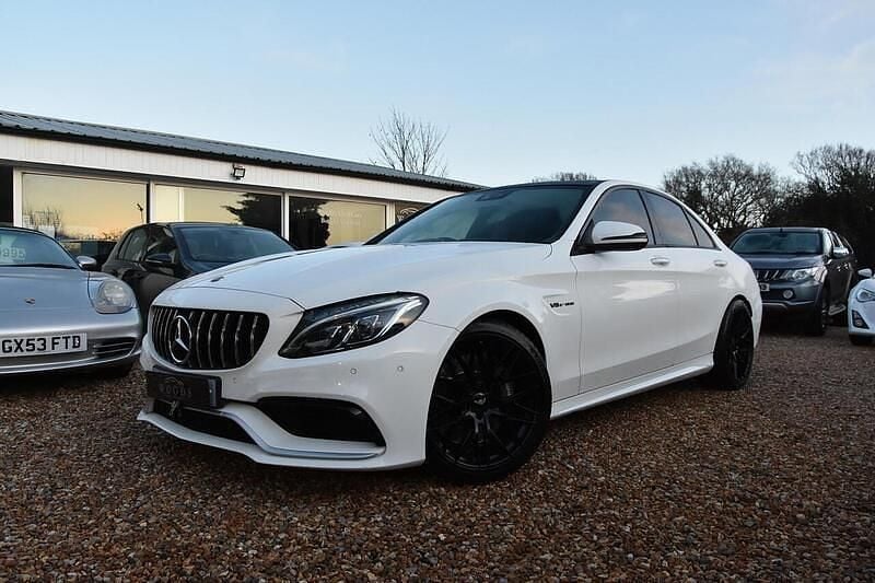 White Used 2017 Mercedes C63 AMG AMG Sedan | £31,995 (Fair price) - Image 1/4