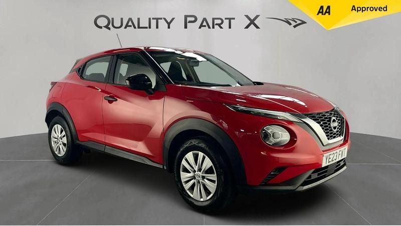 Red Used 2023 Nissan Juke Visia SUV | £10,656 (Super price) - Image 1/4
