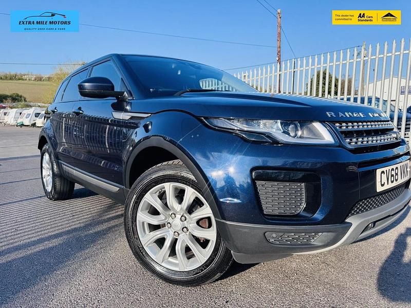 Used Land Rover Range Rover evoque SE 240 HP (176 kW) 2018 Blue SUV