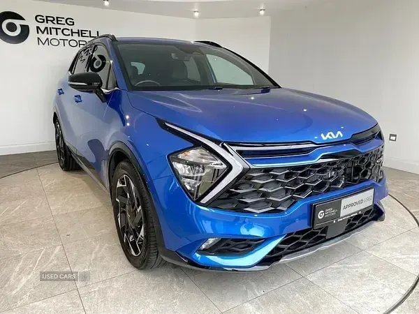Used Kia Sportage GT-Line 136 HP (100 kW) 2022 Blue SUV