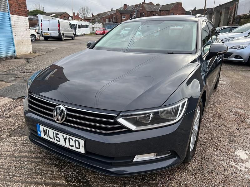 Used VW Passat S 120 HP (88 kW) 2015 Grey Estate