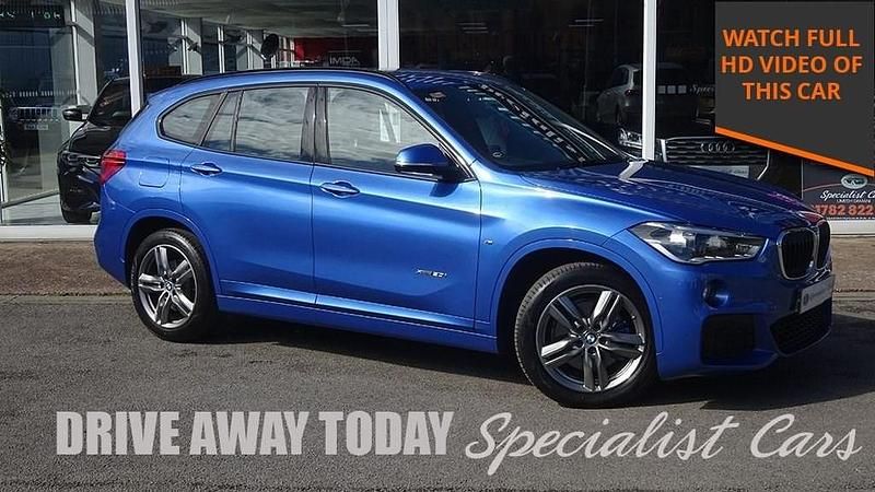 Blue Used 2017 BMW X1 M Sport SUV | £19,000 (Fair price) - Image 1/4