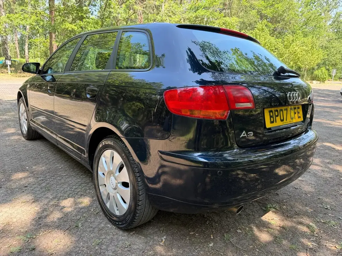 Used Audi A3 2007 Blue Hatchback