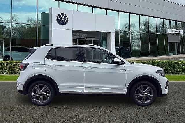 New VW T-Cross R-line 113 HP (83 kW) 2026 White SUV