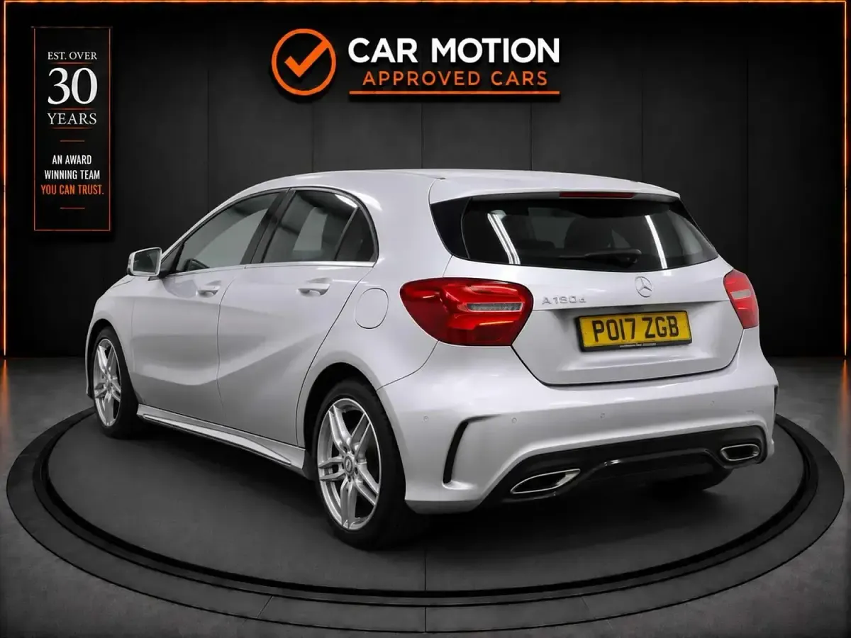 Used Mercedes A180 AMG line 2017 Silver Hatchback