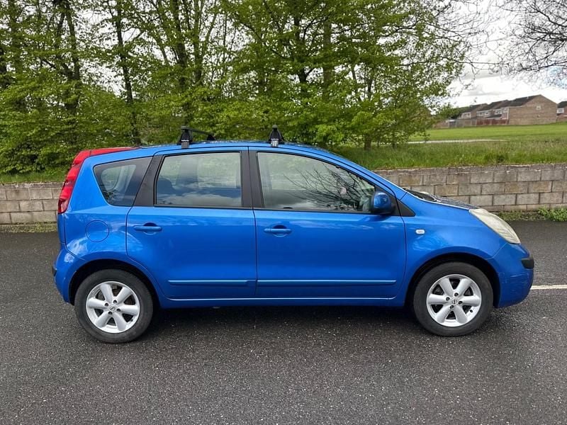Used Nissan Note SE 87 HP (63 kW) 2007 Blue Hatchback