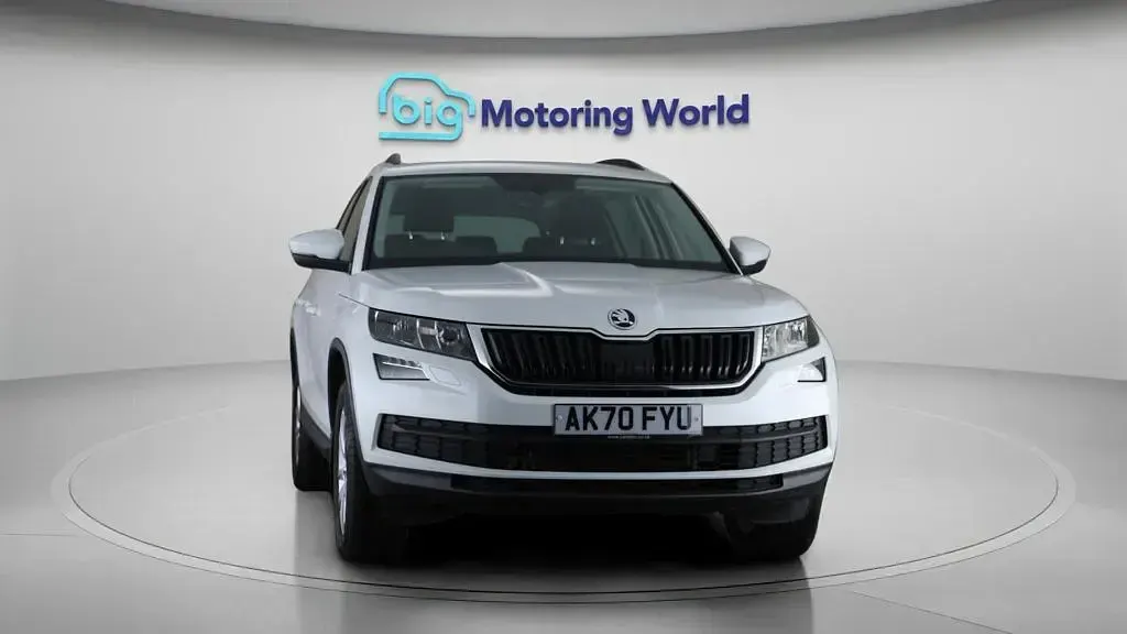 Used Skoda Kodiaq SE 150 HP (110 kW) 2021 White SUV
