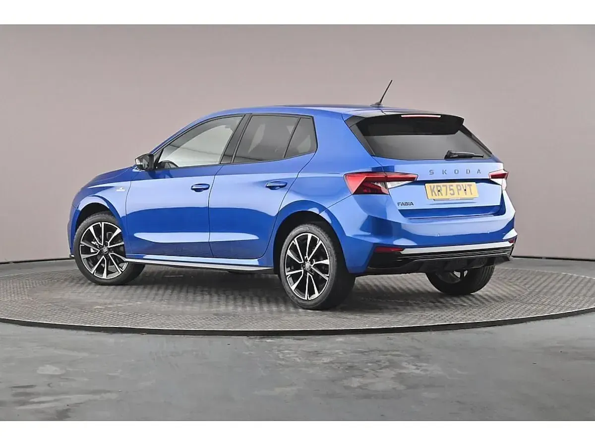 New Skoda Fabia Monte Carlo 113 HP (83 kW) 2026 Race blue metallic Hatchback