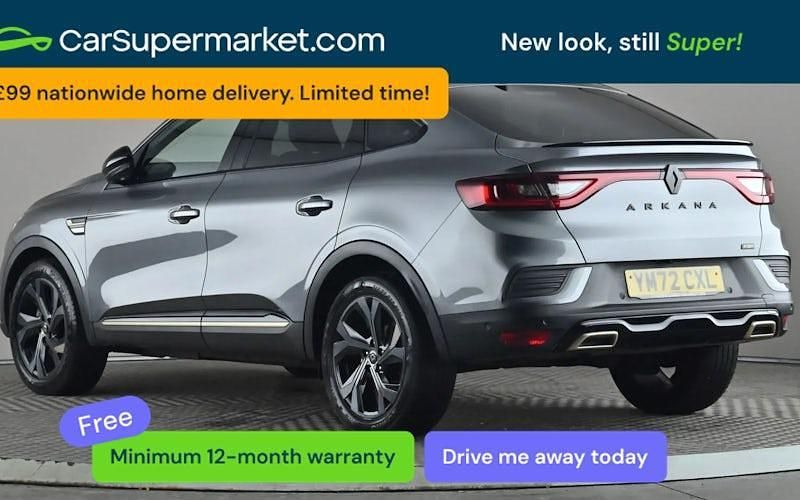 Used Renault Arkana Engineered 143 HP (105 kW) 2022 Grey SUV
