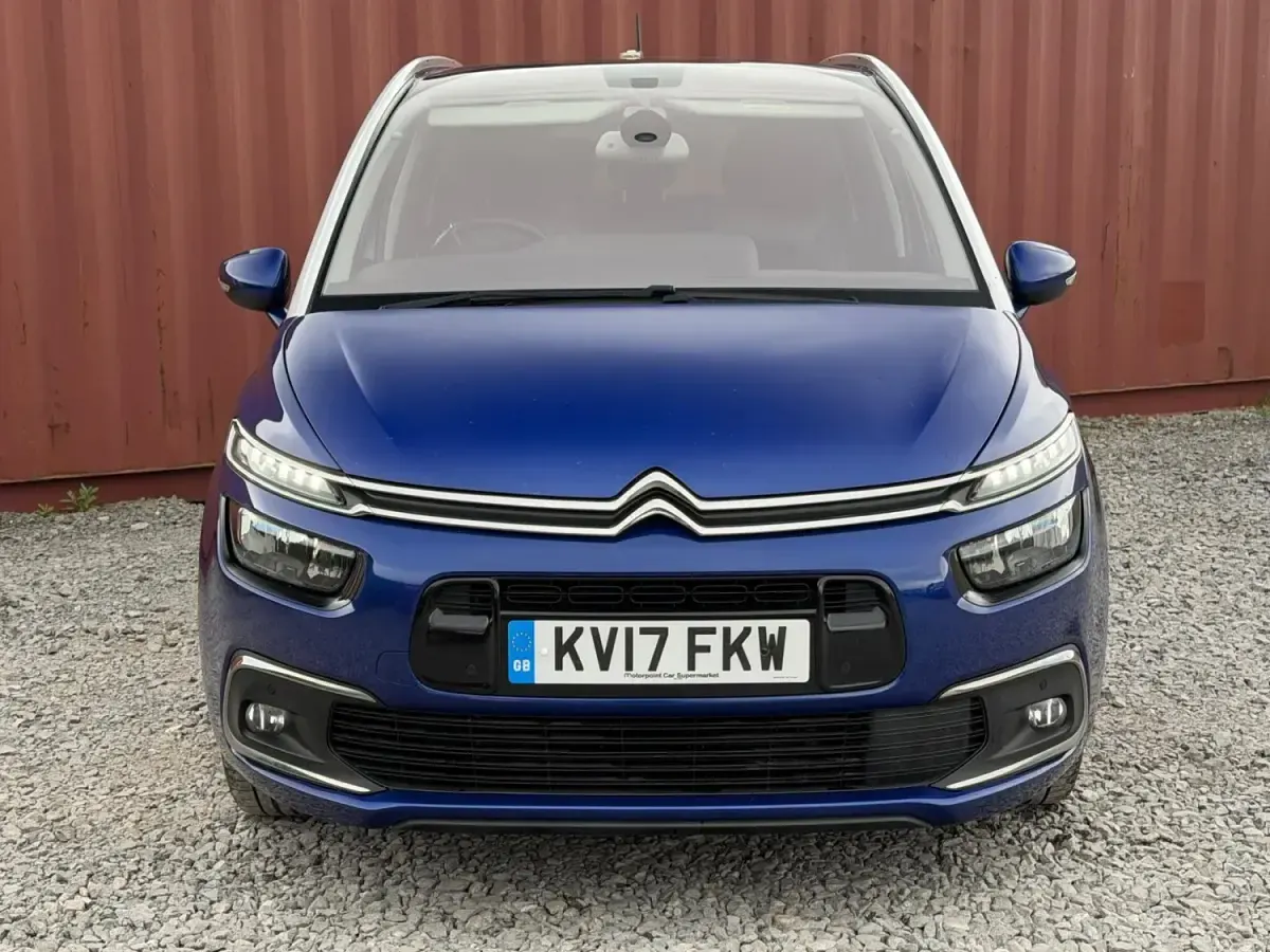Usado Citroën Grand C4 Picasso Flair 2017 Azul Monovolume