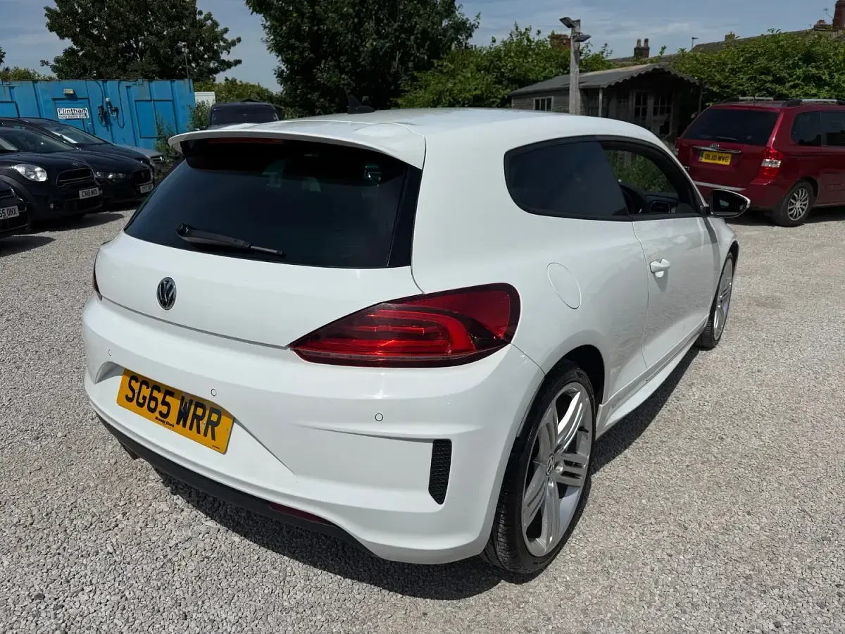Used VW Scirocco R-line 2015 White Coupe