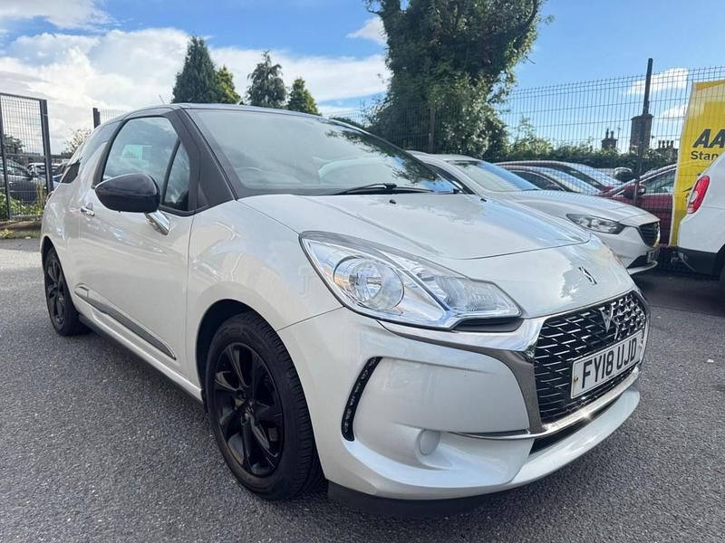 Used DS Automobiles DS3 Chic 2018 White Hatchback