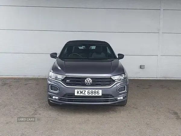 Used VW T-Roc Cabriolet R-line 150 HP (110 kW) 2021 Grey Cabriolet