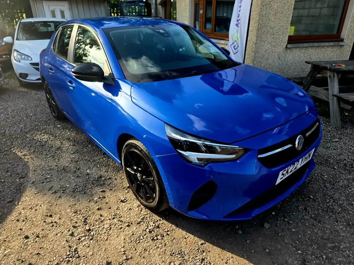 Usado Vauxhall Corsa Edition 2022 Azul Citadino