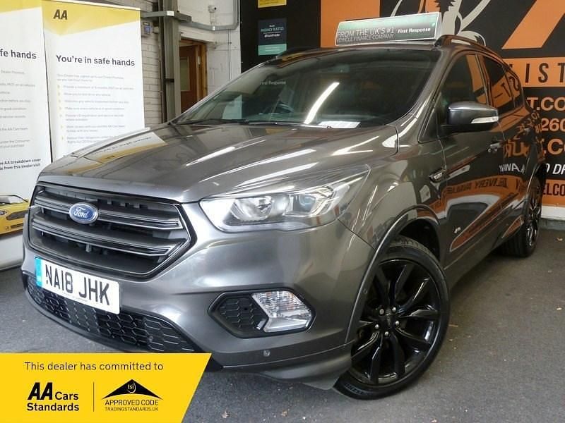Grey Used 2018 Ford Kuga ST-Line X SUV | £8,500 (Fair price) - Image 1/3