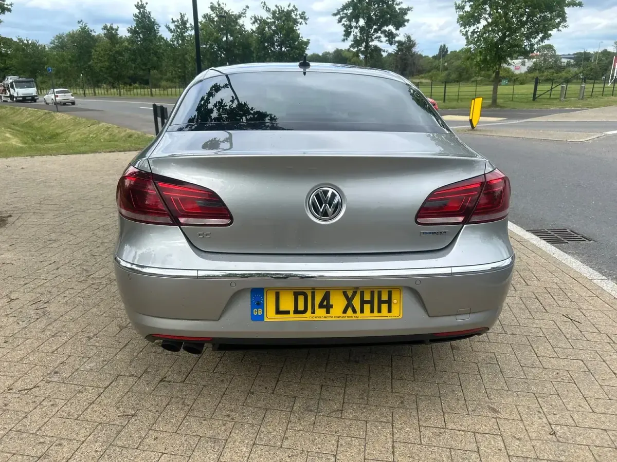 Used VW CC GT 140 HP (102 kW) 2014 Silver Sedan