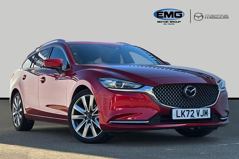 Used Mazda 6 Inclusive 194 HP (142 kW) 2022 Red Estate