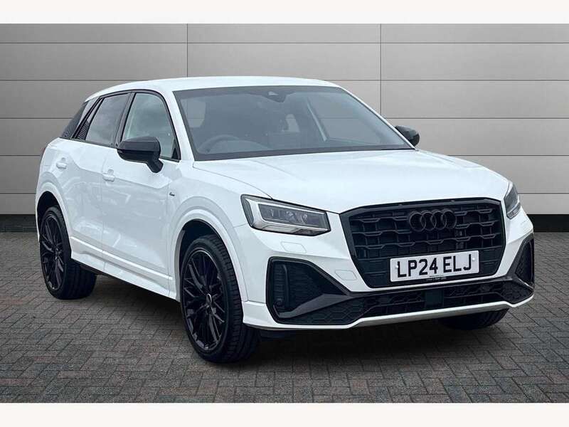 White Used 2024 Audi Q2 Black Edition SUV | £26,395 (Expensive) - Image 1/4