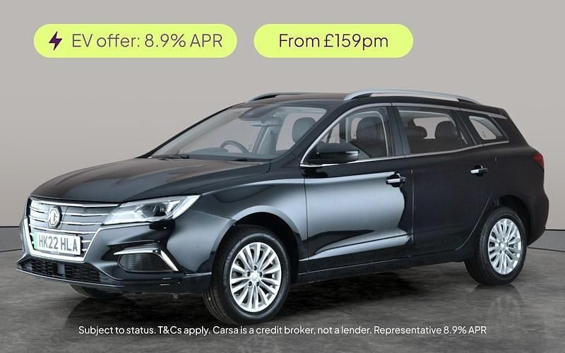 Black Used 2022 MG MG5 EV Exclusive Estate | £11,823 (Fair price) - Image 1/3