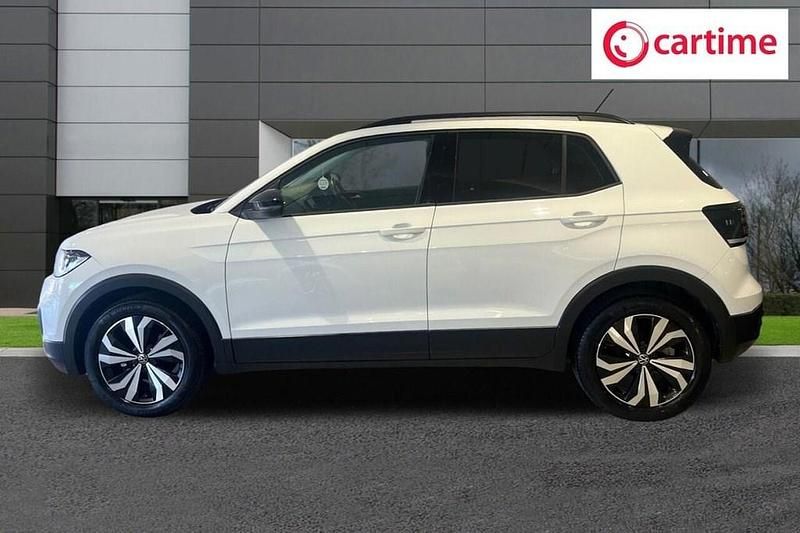 Used VW T-Cross Black Edition 110 HP (80 kW) 2022 White SUV
