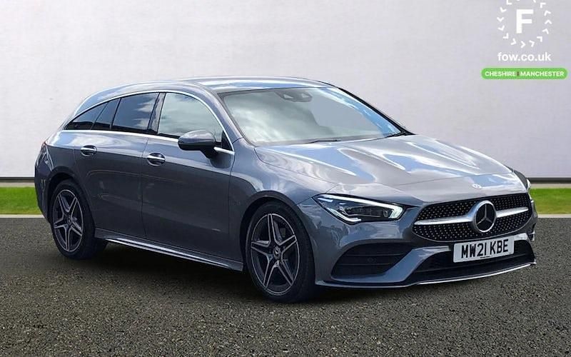 Used 2022 Mercedes CLA180 Shooting Brake AMG Line Premium Plus Estate | £20,399 (Fair price) - Image 1/3