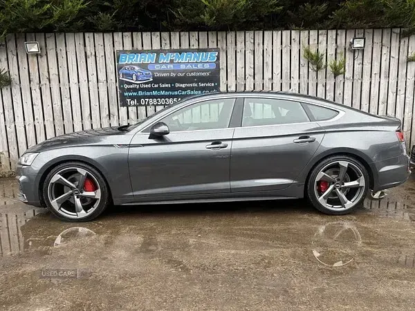 Used Audi A5 S-Line 190 HP (139 kW) 2017 Grey Coupe