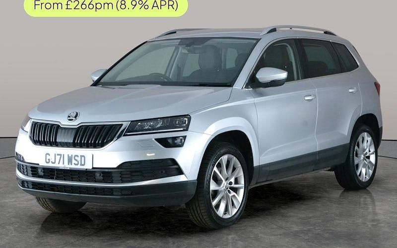 Used Skoda Karoq SE L 150 HP (110 kW) 2021 Silver SUV