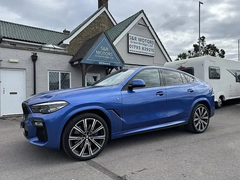 Used BMW X6 M Sport 2020 Blue SUV