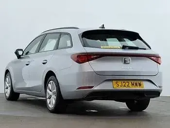 Used Seat Leon SE 130 HP (95 kW) 2022 Silver Estate