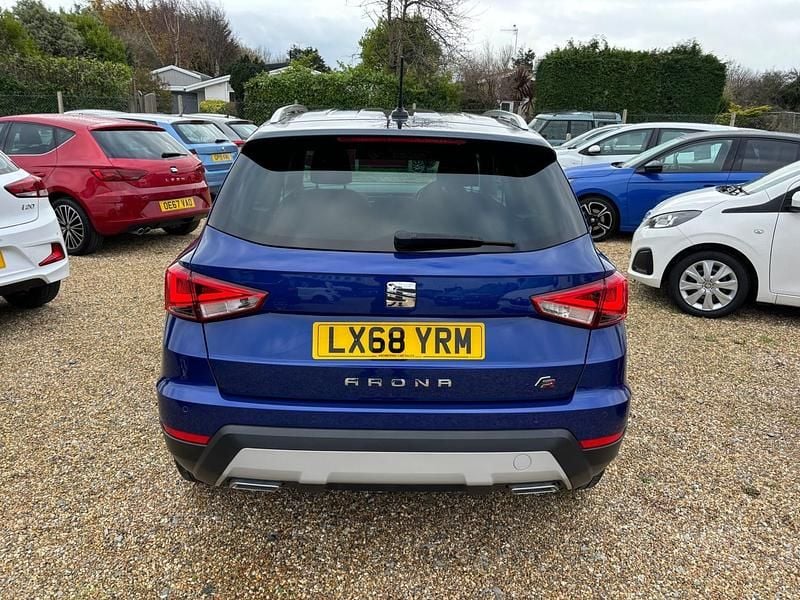 Used Seat Arona FR 115 HP (84 kW) 2018 Blue SUV