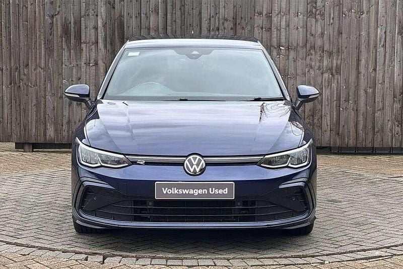 Blue Used 2021 VW Golf VIII R-line Hatchback | £15,799 (Fair price) - Image 1/4