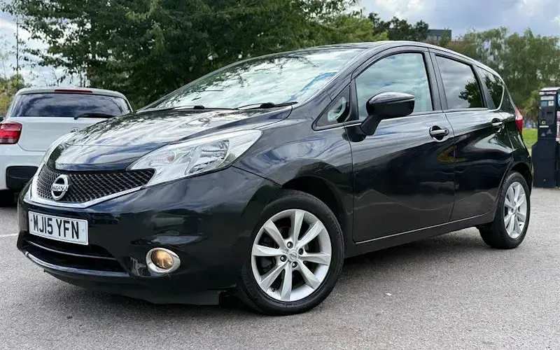 Used Nissan Note Acenta Premium 98 HP (72 kW) 2015 Black Hatchback