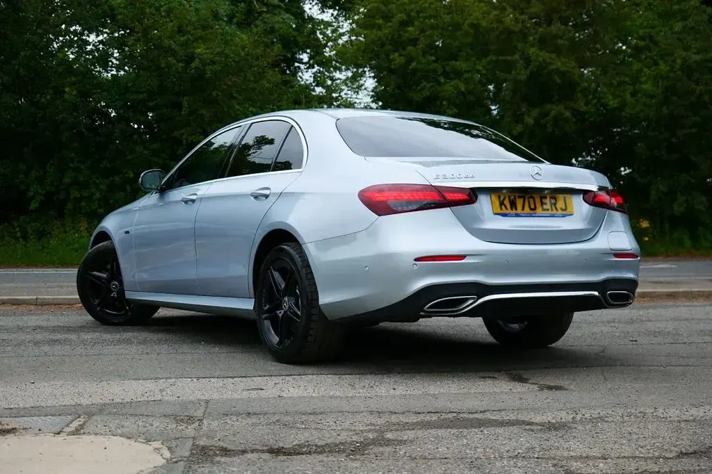 Used Mercedes E300 AMG line 2020 Silver Sedan