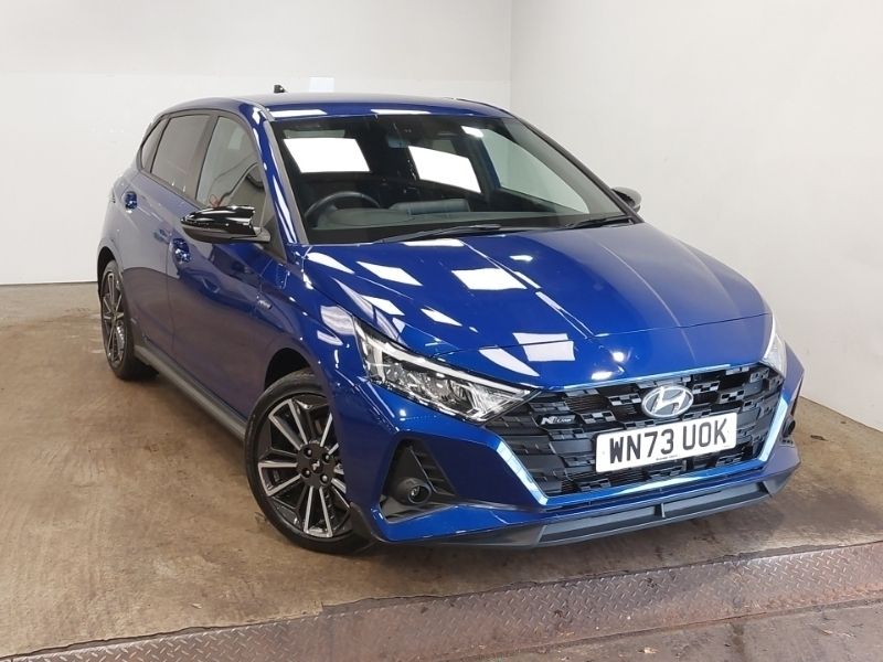 Blue Used 2023 Hyundai i20 N Line Hatchback | £17,498 (Fair price) - Image 1/4