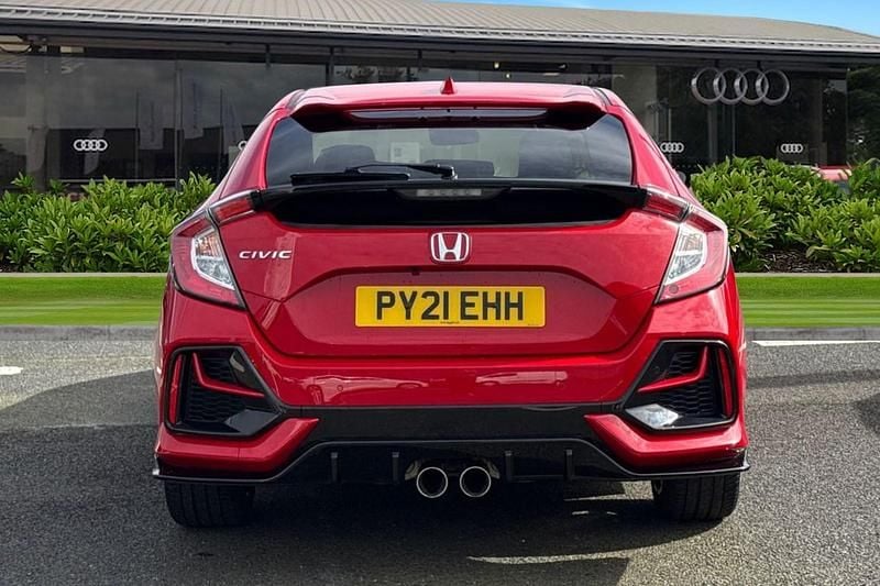 Used Honda Civic Sport 180 HP (132 kW) 2021 Red Hatchback