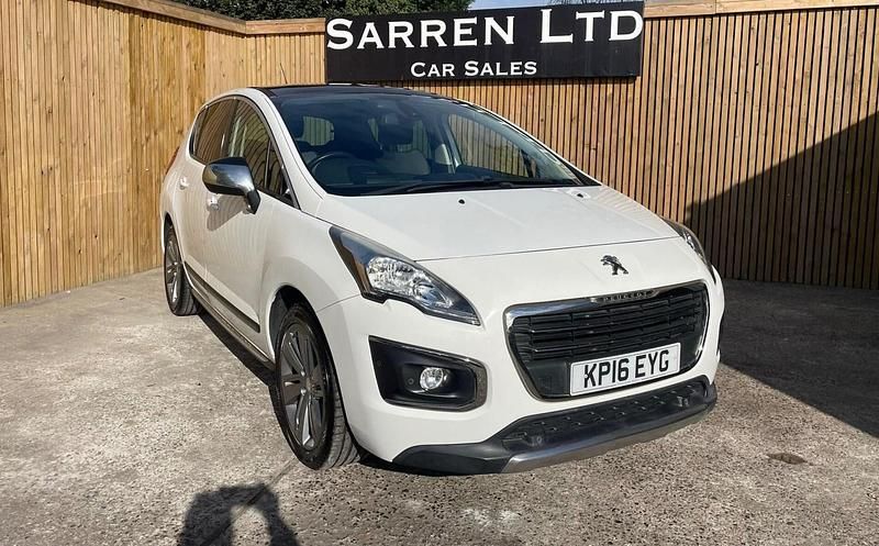 White Used 2016 Peugeot 3008 Allure Hatchback | £6,295 (Super price) - Image 1/4