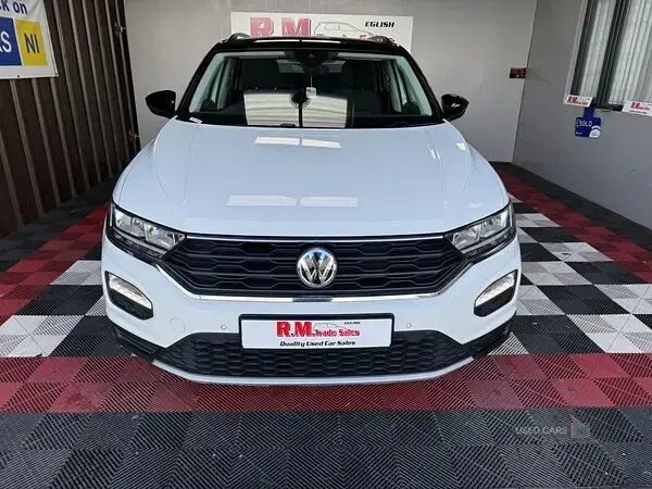 Used VW T-Roc Design 150 HP (110 kW) 2020 White SUV