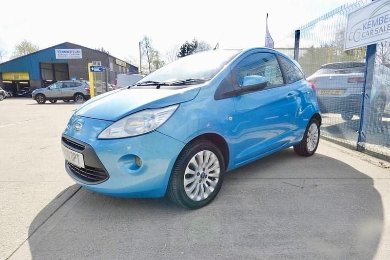 Used Ford Ka Zetec 69 HP (50 kW) 2011 Blue Hatchback