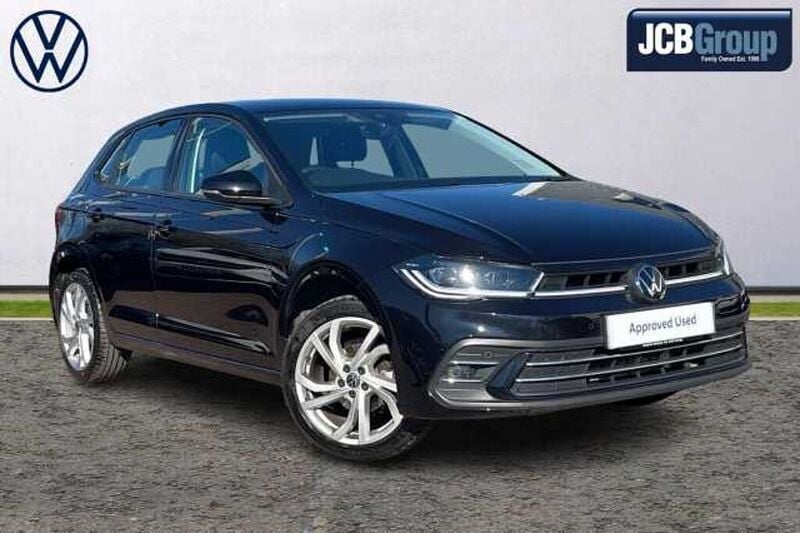 Black Used 2024 VW Polo Style Hatchback | £19,990 (A bit pricey) - Image 1/4