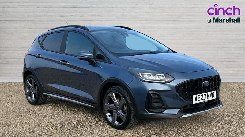 Usado Ford Fiesta Active 100 HP (73 kW) 2023 Azul Citadino